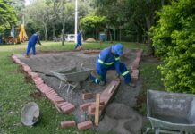 Entrada do Horto Municipal de Toledo passa por revitalização
