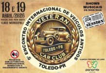 5º Encontro Internacional de Veículos Antigos promete movimentar Toledo
