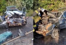 Acidente em estrada rural de Marechal Rondon resulta em prejuízos mas sem feridos