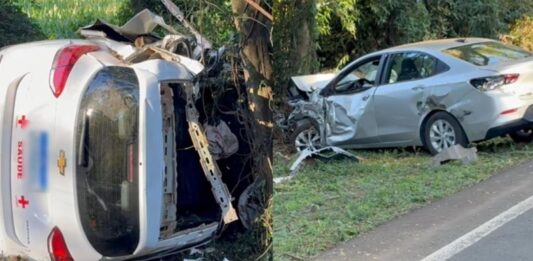 Acidente próximo a Toledo deixa quatro pessoas feridas
