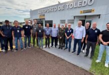 Aeroporto Municipal de Toledo recebe inspeção de segurança da ASOCEA