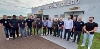 Aeroporto Municipal de Toledo recebe inspeção de segurança da ASOCEA