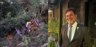 Colheitadeira despenca em ribanceira e tira a vida de trabalhador