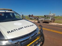 Colisão grave na PR-317 deixa um morto e um ferido em Quarto Centenário