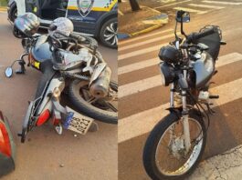 Dois acidentes com motocicletas deixam feridos entre sábado e domingo em Toledo