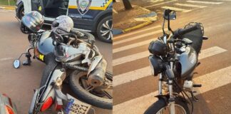 Dois acidentes com motocicletas deixam feridos entre sábado e domingo em Toledo