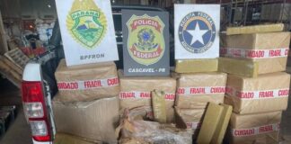 Encomendas por e-commerce escondiam drogas e contrabando e ação conjunta intercepta carga em Cascavel