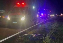 Homem morre atropelado na BR-163, em Sede Alvorada