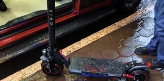 Jovem fica ferido após queda de patinete em Marechal Cândido Rondon