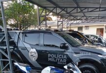 Moto com escapamento irregular é apreendida durante patrulhamento em Toledo
