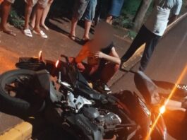 Motorista foge após atingir motociclista e acaba preso por embriaguez em Toledo