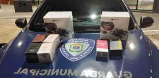 Mulher é flagrada com produtos do Paraguai na rodoviária de Cascavel