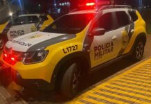 Mulher é presa após esfaquear companheiro na frente de crianças em Palotina