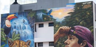 Murais artísticos em grafitti são entregues para a comunidade em Toledo