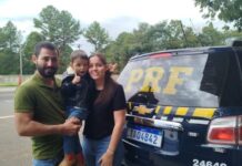 PRF salva criança engasgada em Laranjeiras do Sul