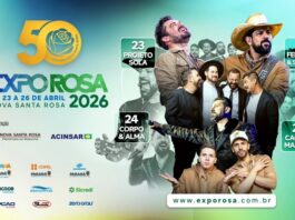 Programação do Palco Cultural promete movimentar a Expo Rosa 2026