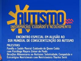 Secretaria da Saúde promove encontro para familiares de crianças autistas do CER II
