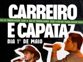 Sexta-feira (1º) tem show de Carreiro e Capataz em Toledo