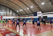 Toledo sedia 1ª etapa do III Circuito Oeste Sicredi de Vôlei Câmbio 60+