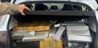 Veículo é rastreado a partir de Guaíra e apreendido 120 KM depois com 270 kg de maconha