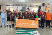 Toledo participa da abertura da 8ª Liga Cresol de Vôlei Gigante, em Mercedes