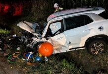Gestante corre risco de morte após acidente na região