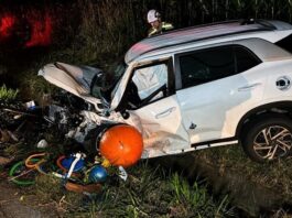 Gestante corre risco de morte após acidente na região