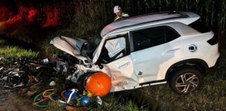Gestante corre risco de morte após acidente na região