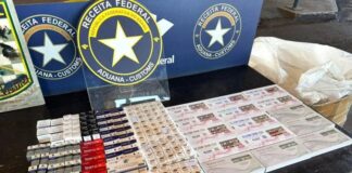 Carga de medicamentos emagrecedores é apreendida em fundo falso de van em Foz