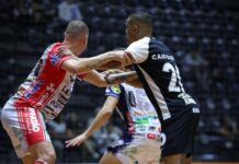 Cascavel cede empate nos segundos finais diante do Corinthians pela Liga Nacional