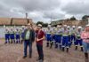 Chefe do Executivo acompanha treinamento de novos eletricistas da Copel