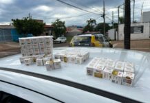 Contrabando é flagrado pela PM e 230 medicamentos ilegais são apreendidos na BR-277 em Cascavel