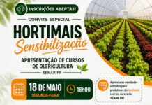 Cursos de olericultura serão apresentados no Sindicato Rural de Toledo