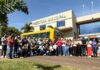 Deputado Federal Sperafico entrega ônibus escolares em municípios da região
