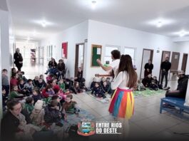 Entre Rios do Oeste realiza atividades da campanha Maio Laranja