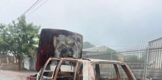 Fim de relacionamento termina com carro incendiado em frente a empresa em Palotina
