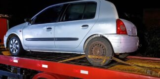 Guarda Municipal recupera carro furtado durante patrulhamento em Toledo