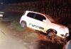 Jovem fica ferido após Fiat Uno sair da pista na PR-182 entre Maripá e Toledo