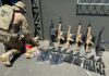 Mais de 5 toneladas de drogas e um fuzil são apreendidos na região de fronteira