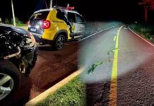 Motorista é preso por embriaguez após acidente com moto em estrada rural de Marechal Rondon