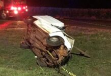 Mulher morre após acidente entre carro e carreta provocado pelo ex-companheiro em Tupãssi