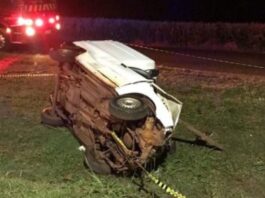 Mulher morre após acidente entre carro e carreta provocado pelo ex-companheiro em Tupãssi