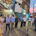 Painel transforma espaço em símbolo de arte, superação e acessibilidade
