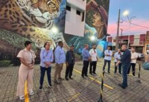 Painel transforma espaço em símbolo de arte, superação e acessibilidade