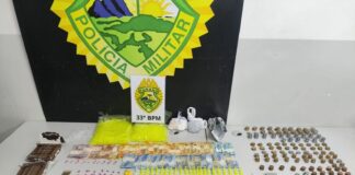 Polícia Civil prende suspeito de tráfico de drogas em Entre Rios do Oeste