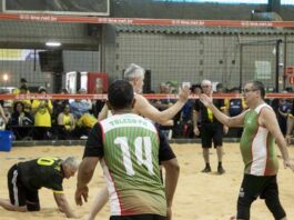 Toledo garante vice-campeonato em Torneio regional de vôlei de praia 60+