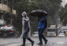 Fim de semana em Toledo será de chuva e queda nas temperaturas