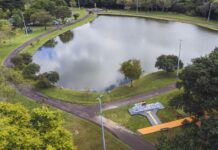 Após vencer votação, Parque dos Pioneiros recebe letreiro “Eu Amo Toledo”