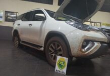 Caminhonete furtada em Entre Rios do Oeste é recuperada em Pato Bragado; lancha continua desaparecida