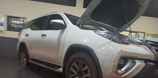 Caminhonete furtada em Entre Rios do Oeste é recuperada em Pato Bragado; lancha continua desaparecida